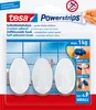 tesa Klebehaken selbstklebend mit Powerstrips, Produktbild-Vorschau 1