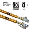 4R Quattroerre.it 8133 Nálepka Ohlins pre tlmiče, vidlice a Náhľad obrázku produktu 4
