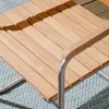 home24 Freischwinger - 2er-Set - Teak Massiv / Edelstahl - Produktbild-Vorschau 4