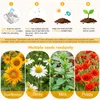 40 runde Saatpapier-Karten, handgefertigt, Wildblumensamen Productafbeelding-voorbeeld