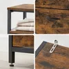 VASAGLE Schuhschrank 2 Klappen Schuhregal Schuhkipper 80 x Produktbild-Vorschau 7