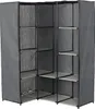 Eckregal Lena 129x169x87 cm mit 12 Böden, staubgeschützt Produktbild-Vorschau 3