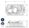 Forma do pieczenia "Citrus Blossom Loaf Pan" - Nordic Ware Podgląd zdjęcia produktu 7