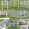 Hasenstall XL Linus faltbar grau 120x50x104 cm Produktbild-Vorschau 5