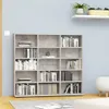 vidaXL Polička na CD betónová sivá 100x23x89,5 cm materiál Náhľad obrázku produktu 2