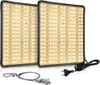 Two LED grow lights are shown side-by-side on a white background. Produktbild-Vorschau