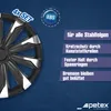 4 Stück Radzierblende Radkappen 17 Zoll, Auto, KFZ, Typhoon Produktbild-Vorschau 3