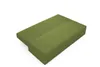 A green sofa with a split in the middle, shown from a slightly elevated angle against a white background. Anteprima dell’immagine prodotto