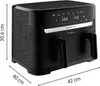 Moulinex Dual Easy Fry EZ901H20, Heißluftfritteuse, 8,3 l, Produktbild-Vorschau 6