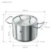 ZWILLING TWIN Classic, 4 l, Edelstahl, Keramik, Gas, Produktbild-Vorschau 4