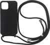 Etui Smartphonica iPhone 13 Mini ze smyczą - czarne Podgląd zdjęcia produktu 1