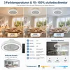 46cm Deckenventilator mit Beleuchtung - Leiser DC Motor Produktbild-Vorschau 4