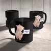 Mr. & Mrs. Panda Kaffeetasse Werbetechnikerin Herz - Produktbild-Vorschau 4