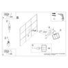 Wandleuchte BELUCI 1 schwarz 1xE14 10W Stahl 18x15x14cm Produktbild-Vorschau 6