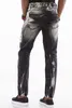 CD496 Herren Streetwear-Jeans mit Waschmuster Produktbild-Vorschau 4