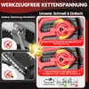 Akku-Kettensäge 12 Zoll,2x4000mAh Akku, Bürstenloser Motor, Produktbild-Vorschau 7