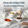 DOWAN Keramik Schalen Set 4 Stück 651 ml, Weiße Schalen für Produktbild-Vorschau 4