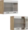 Küchenglasschrank Vicco R-Line Weiß Landhaus 80 cm, Model Produktbild-Vorschau 5