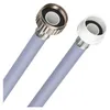 Two washing machine hoses with different connectors. Produktbild-Vorschau