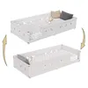 Letto per bambini INONEFT, 90 x 200 cm, struttura in legno Anteprima dell’immagine prodotto 6