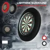 Embassy Sports Lightning LED PolyurethanSurround Dartboard Produktbild-Vorschau 3