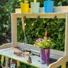 UNUS Pflanztisch Gartentisch Blumentisch Garten Pflanzregal Produktbild-Vorschau 3