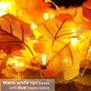 Herbstdekoration [2er-Pack] Beleuchtete Herbstgirlande, Produktbild-Vorschau 3