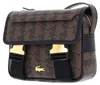 LACOSTE borsa a tracolla Messenger Bag Mono Slate Black Anteprima dell’immagine prodotto 2