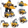 Malplay montážny robot 5 stavebných vozidiel stavebné Náhľad obrázku produktu 2