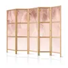 Paravent Gras 135x171 cm 3-teilig einseitig eleganter Produktbild-Vorschau 2
