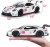 BBURAGO Porsche 911 RSR GT Supercar modello preassemblato Anteprima dell’immagine prodotto 22