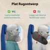 FLOWZOOM COMFY Traagschuim reisnekkussen 360°, grijs Productafbeelding-voorbeeld 5
