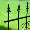 Recinzione da giardino in acciaio nero a palizzata 66 cm Anteprima dell’immagine prodotto 3