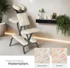 tectake® Massagestuhl klappbar 80 x 50 x 105 cm Produktbild-Vorschau 7