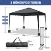 LEADZM 3x3M Pavillon Wasserdicht Pop up Faltpavillon Produktbild-Vorschau 4
