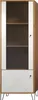 trendteam Wohnen Vitrine Touch Artisan Eiche Melamin/Weiß Produktbild-Vorschau 1
