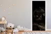 MuchoWow® Plakát na dveře - Panter - Les - Oči - 205x85 cm Náhled obrázku produktu 4