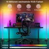 LED Stehlampe RGB ​Dimmbar Stehleuchte Bluetooth Produktbild-Vorschau 5