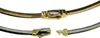 Halsreif Omega 2,6mm flach - 45cm - Wendeomega Produktbild-Vorschau 1
