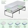 VOUNOT® Bettgestell 90x190 cm Metallbett mit Lattenrost und Produktbild-Vorschau 7