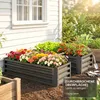 Outsunny 2er-Set Hochbeet Blumenhochbeet Produktbild-Vorschau 9