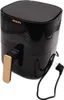 A black Philips air fryer with gold accents is shown on a white background. Produktbild-Vorschau