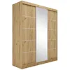 Schwebetürenschrank MARIKA 180 cm – Kleiderschrank mit 1 Produktbild-Vorschau 1