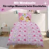 A child's bed with Disney Princess themed bedding. Produktbild-Vorschau