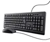Trust TKM-250 Tastatur-Maus-Set kabelgebunden schwarz Produktbild-Vorschau 2