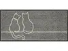 wash+dry Fußmatte Lovetails grau 50x75 cm" Produktbild-Vorschau 2