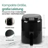 Emerio Heißluftfritteuse – 1000W – 2,2 Liter – Cool-Touch – Produktbild-Vorschau 4