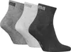 9 Paar Uni Puma Quarter kurze Sportsocken in Anthrazit Produktbild-Vorschau 3