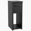2er Set Nachttische - 20x30x55 cm - Schwarz Loft - schmal - Produktbild-Vorschau 5