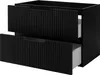RODAN | Waschbeckenunterschrank - Schwarz - 100 cm - 2 Produktbild-Vorschau 2
